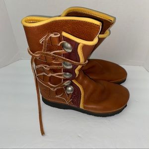 Bald Mountain Brown Leather Boots  8 / 8.5